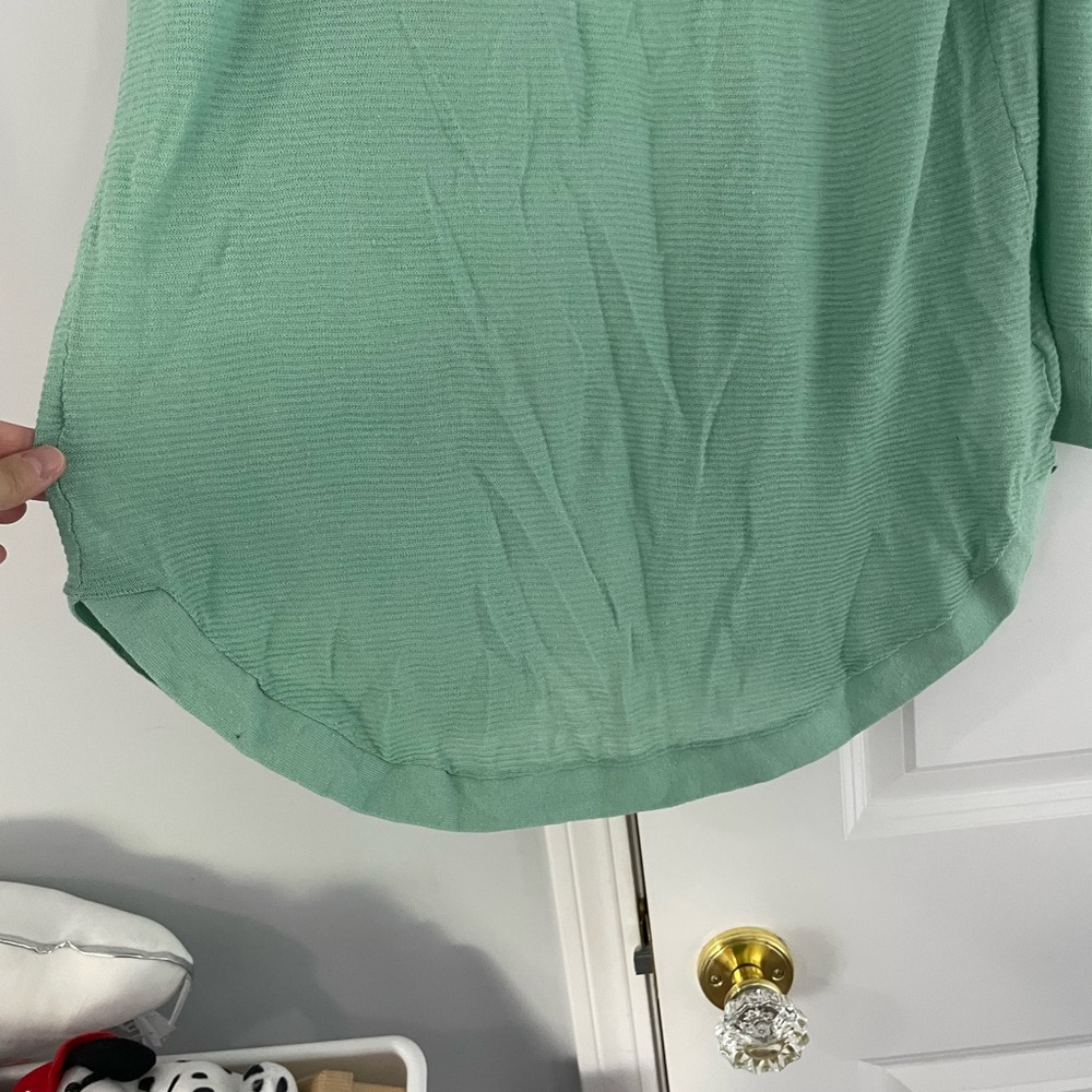 Loft lightweight cardigan in mint green - Picture 3 of 8